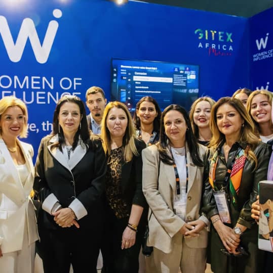 A group of influential women at Gitex Africa 2025.